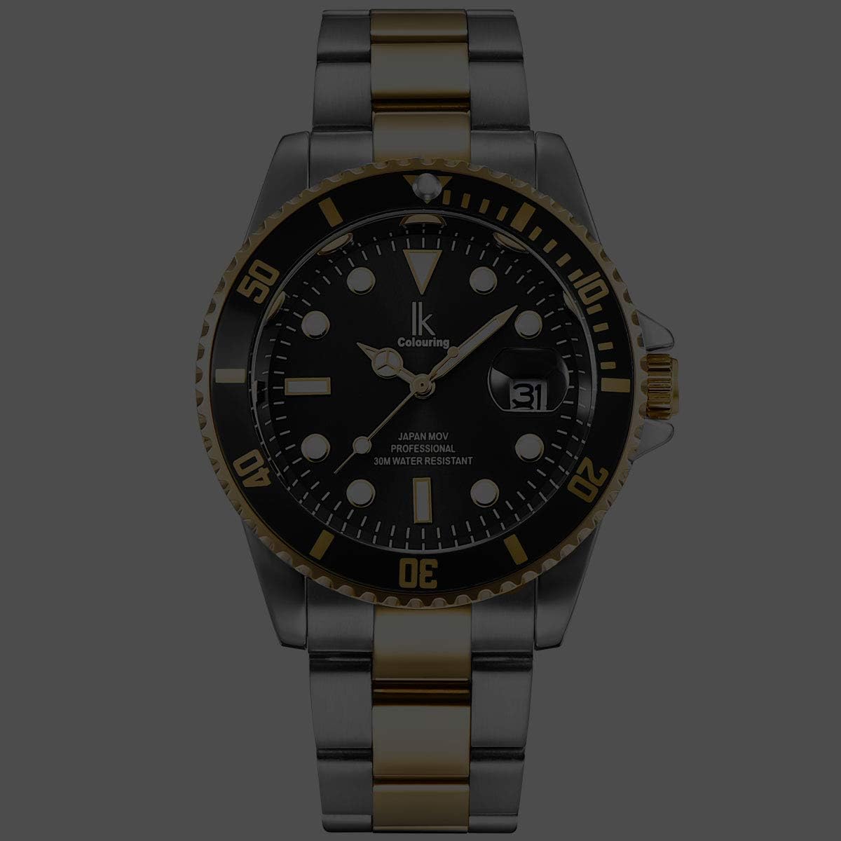 Thumbnail 3 de Alienwork IK Montre Homme et Femme — Bracelet Métal, Quartz Japonais