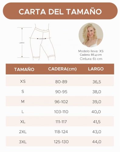 Thumbnail 6 de INNERSY Bragas Pantalón Mujer Shorts Deportivas Antirozaduras XXL (pack 3)