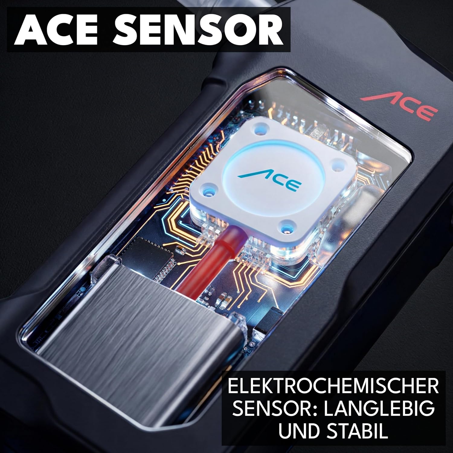 Thumbnail 2 de ACE Q Alkoholtester 98,7% Richtigkeit