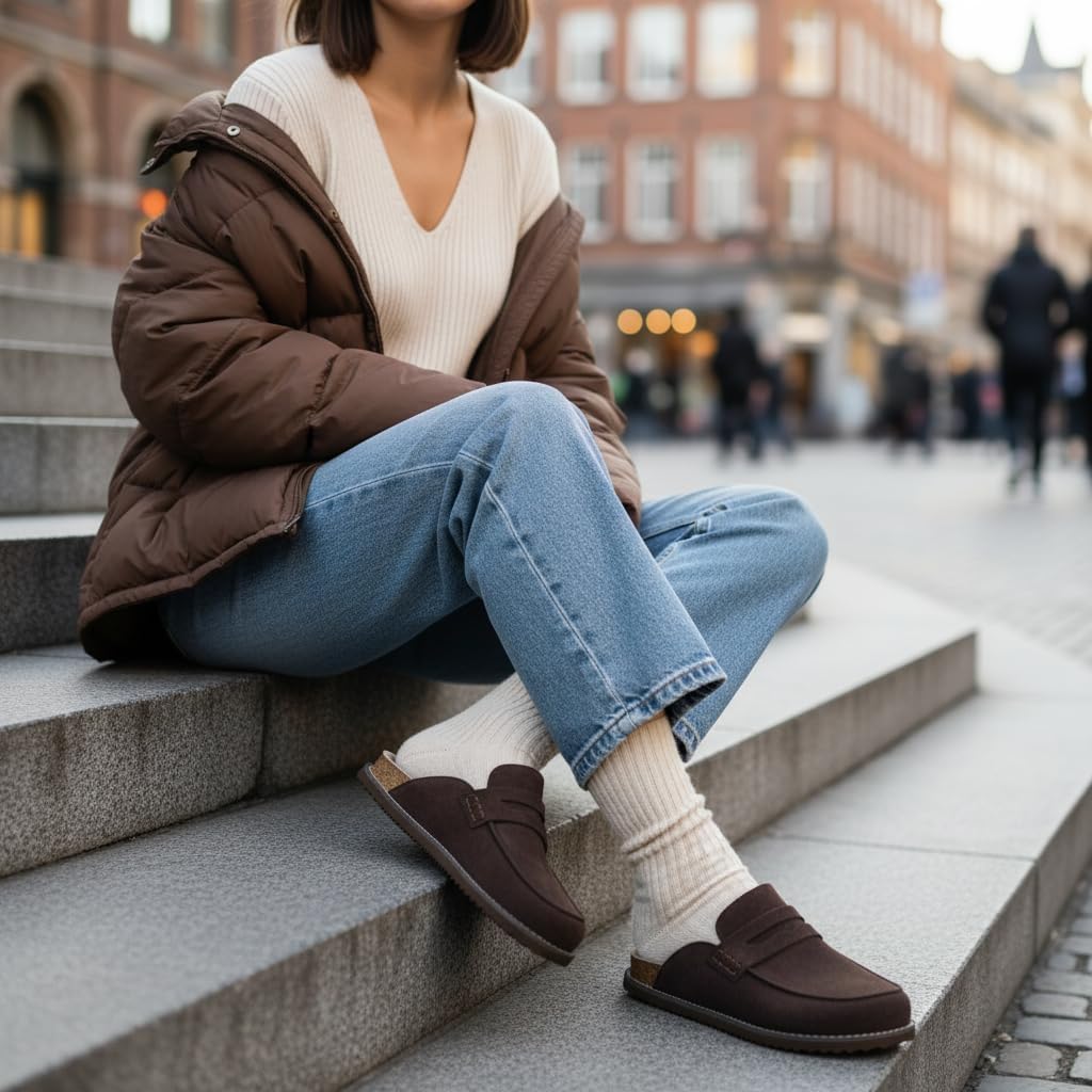 Thumbnail 1 de CUSHIONAIRE Zola Penny Clog Mule with Memory Foam 👡