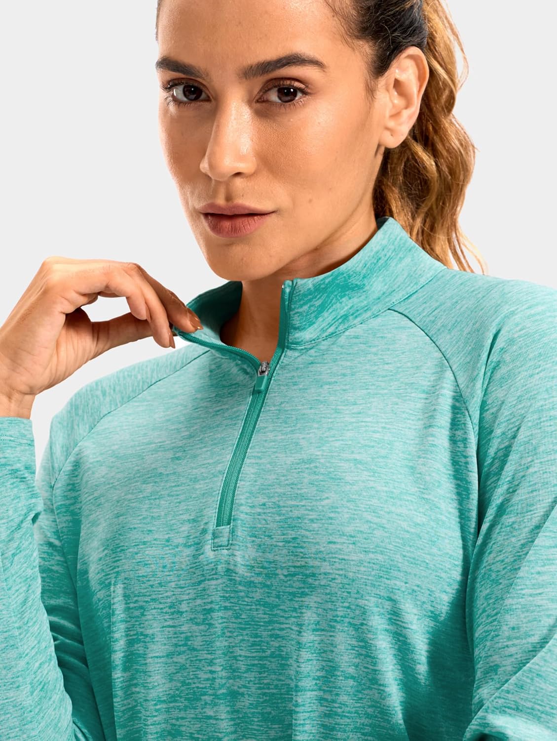 Detalle de Quarter-Zip Workout Top