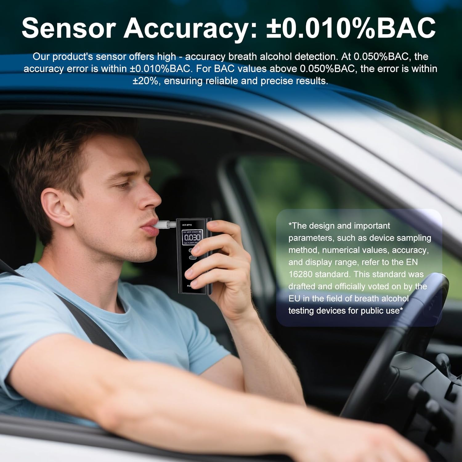 Thumbnail 5 de Milduall Breathalysers Alcohol Tester Kit