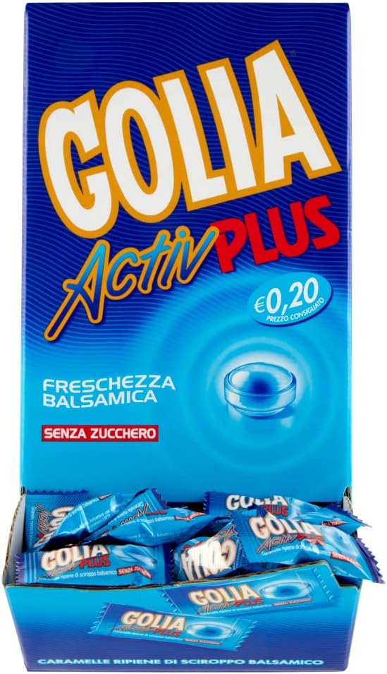 Detalle de Golia Activ Plus Caramelle Menta 180 pezzi
