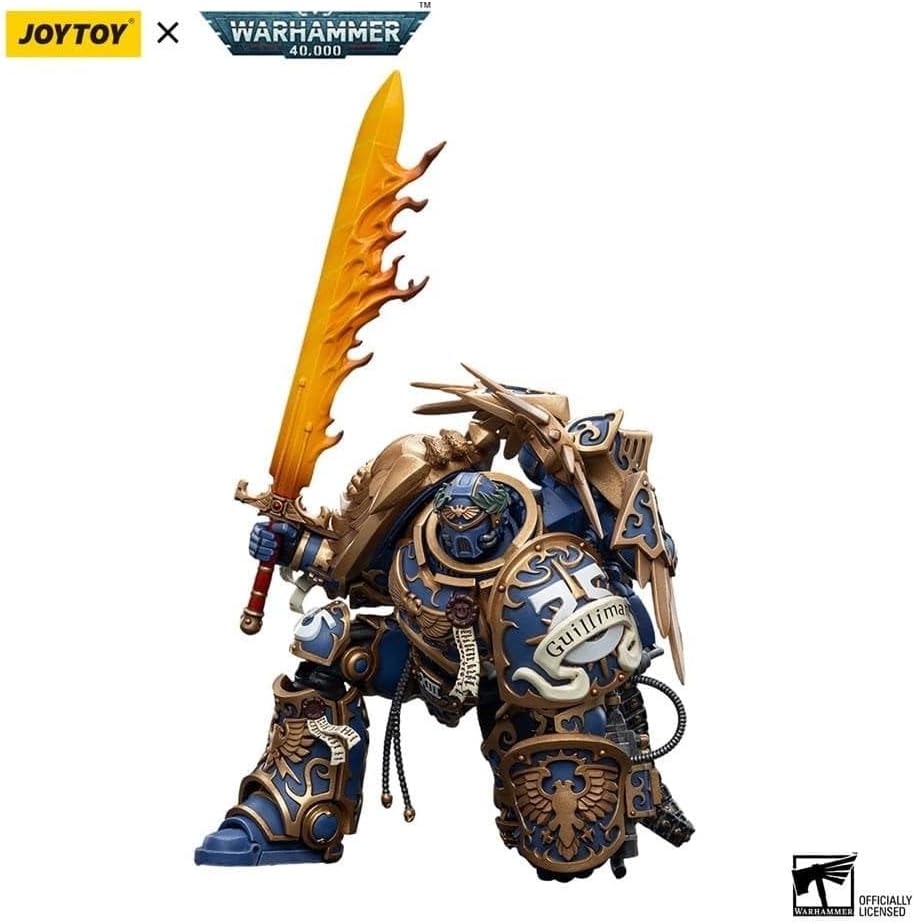 Detalle 2 de JoyToy Warhammer 40K: Ultramarines Primarch Roboute Guilliman, figurka 1:18