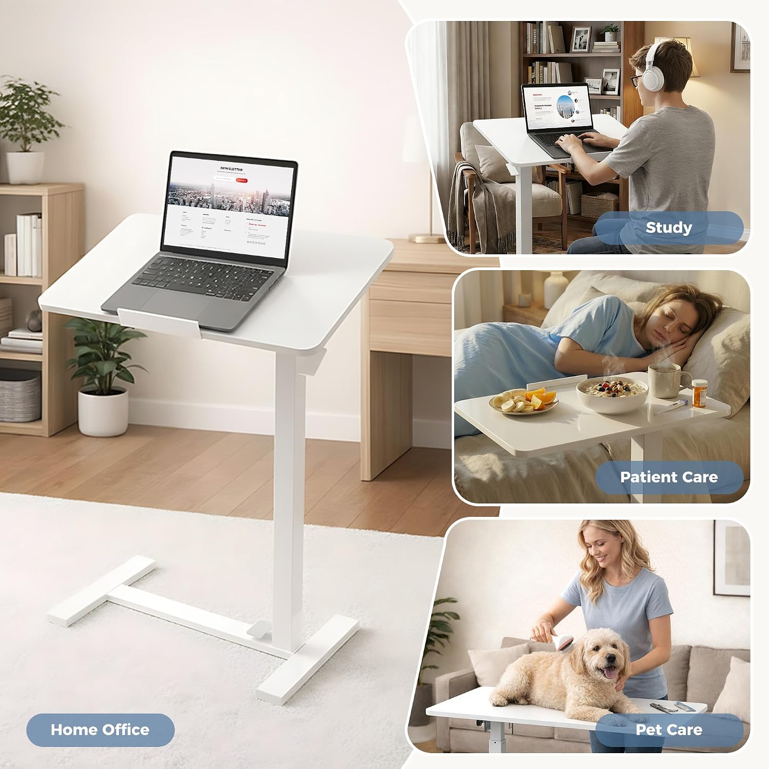 Thumbnail 6 de DUMOS Overbed Table, 20 lb Capacity