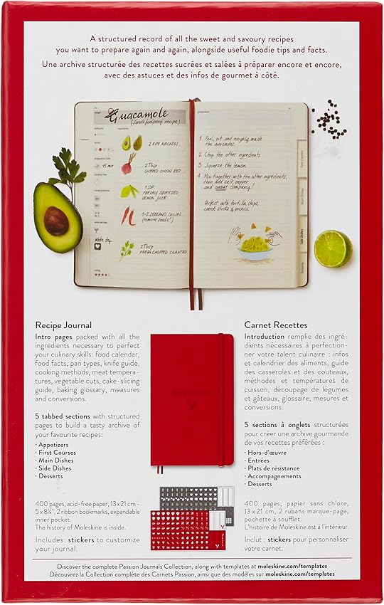 Thumbnail 1 de Moleskine Recipe Journal — Cuaderno de recetas 13×21 cm 📓