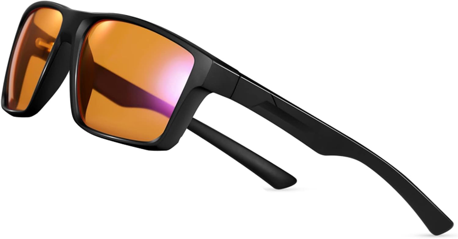 Detalle de Blue light blocking gaming glasses, 8-layer