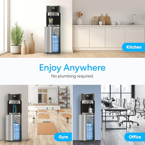 Thumbnail 5 de Brio Bottom Load Water Cooler Dispenser for 5 Gallon Bottles – 3 Temperatures with Child Lock and LED Bottle Alert