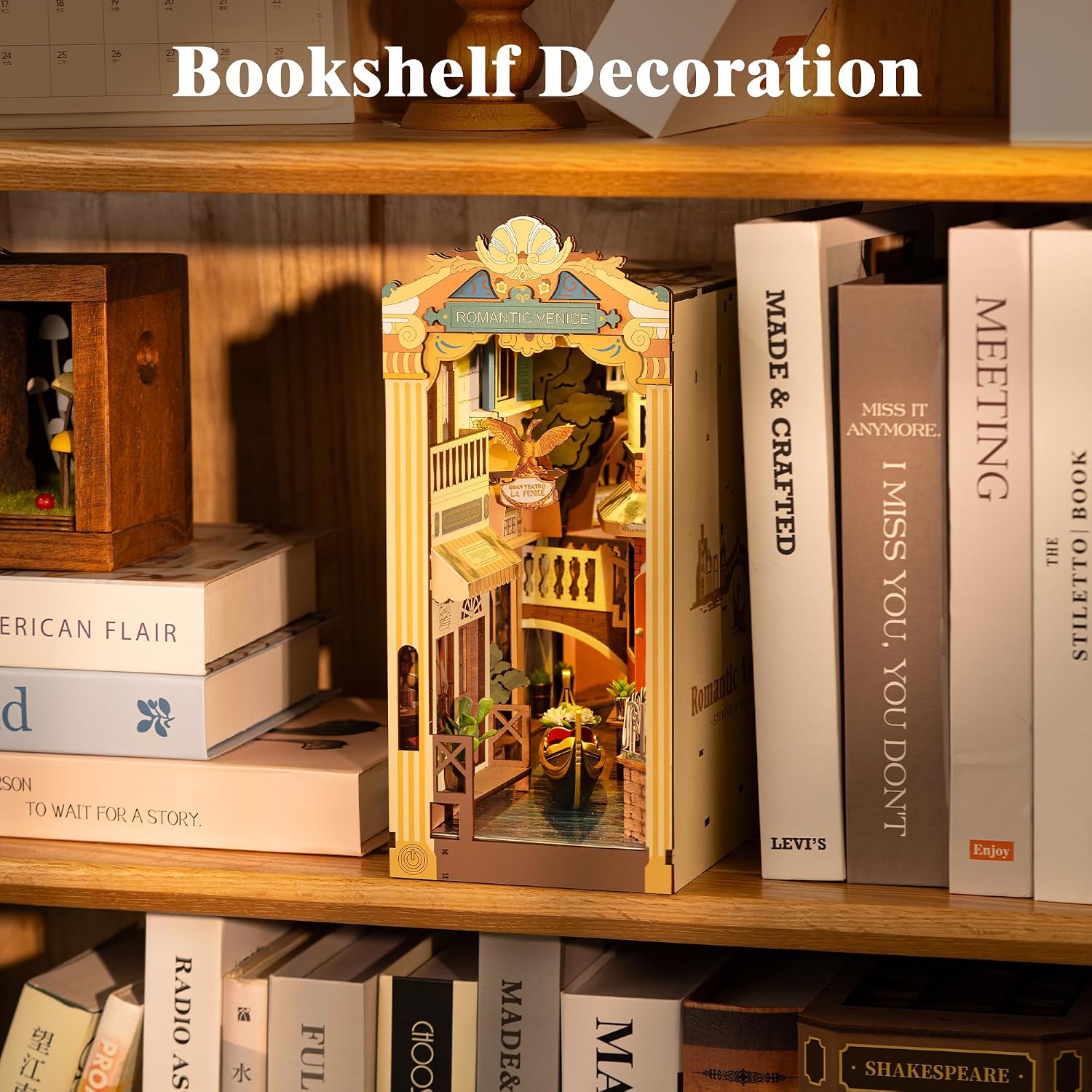 Thumbnail 6 de Rolife Book Nook Venise romantique