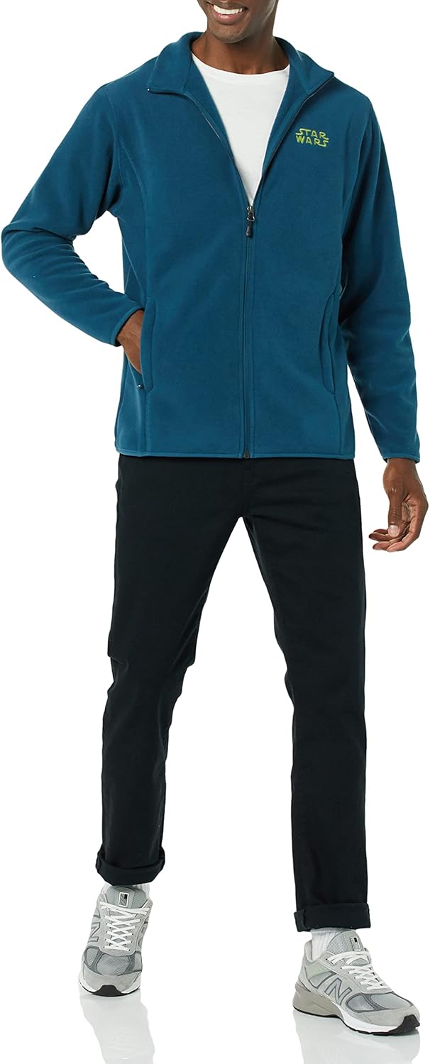 Thumbnail 2 de Amazon Essentials Herren Polarfleece-Jacke mit durchgehendem Reißverschluss und Stehkragen