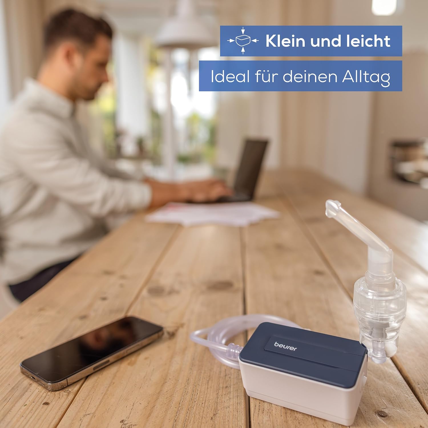 Detalle 2 de Beurer IH 15 Inhalator kompakt