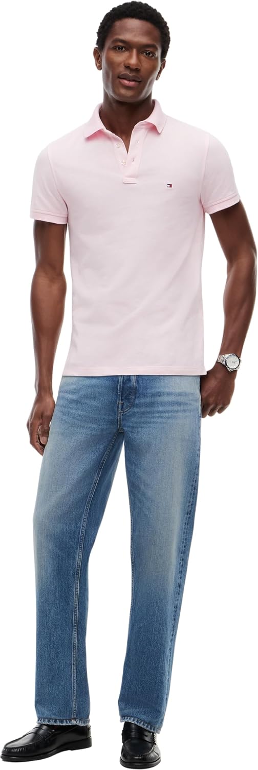 Thumbnail 4 de Tommy Hilfiger Herren Poloshirt Kurzarm 1985 Slim Slim Fit