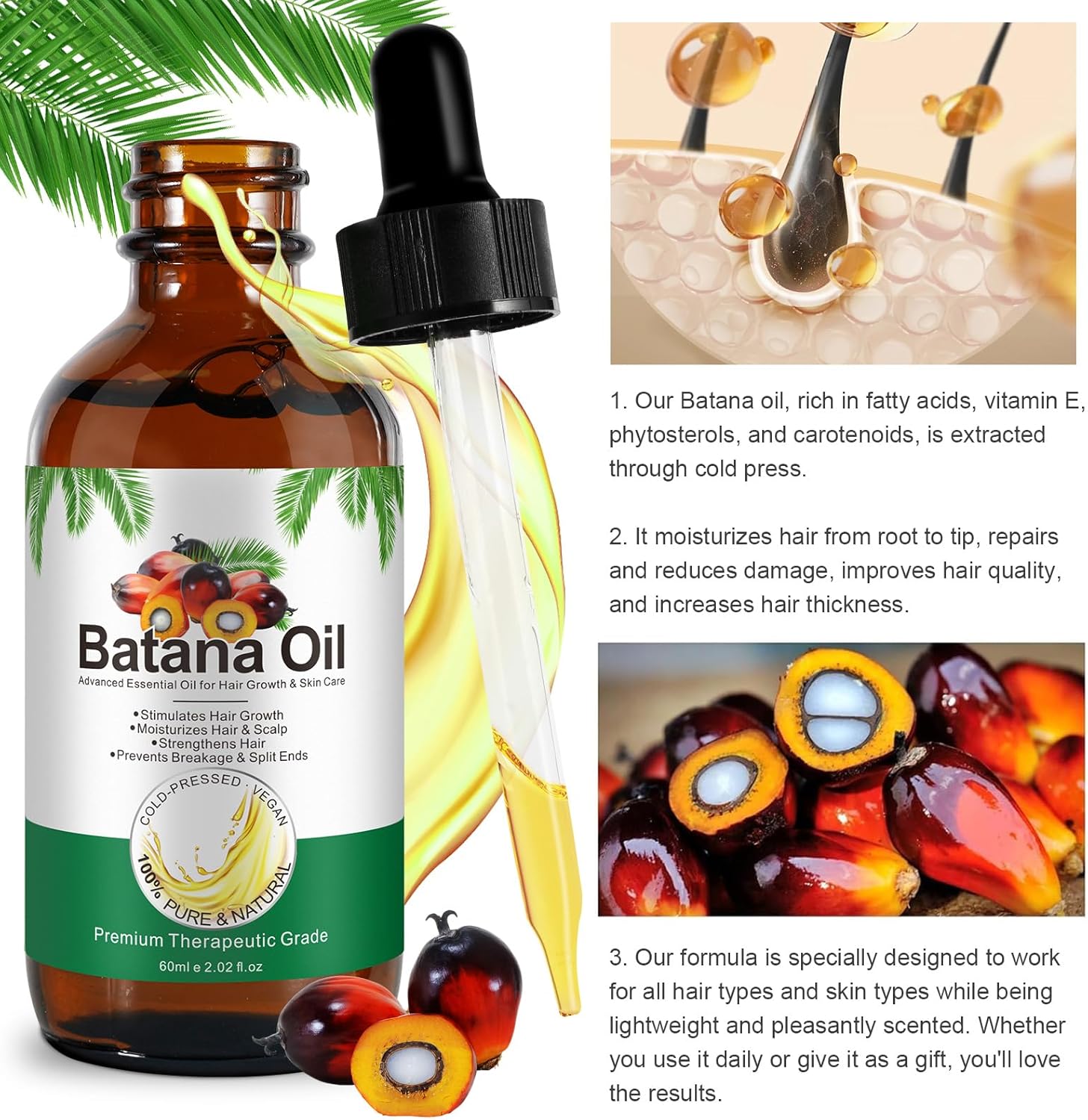 Thumbnail 6 de AIKUWWOIRQIA Aceite de Batana 60 ml