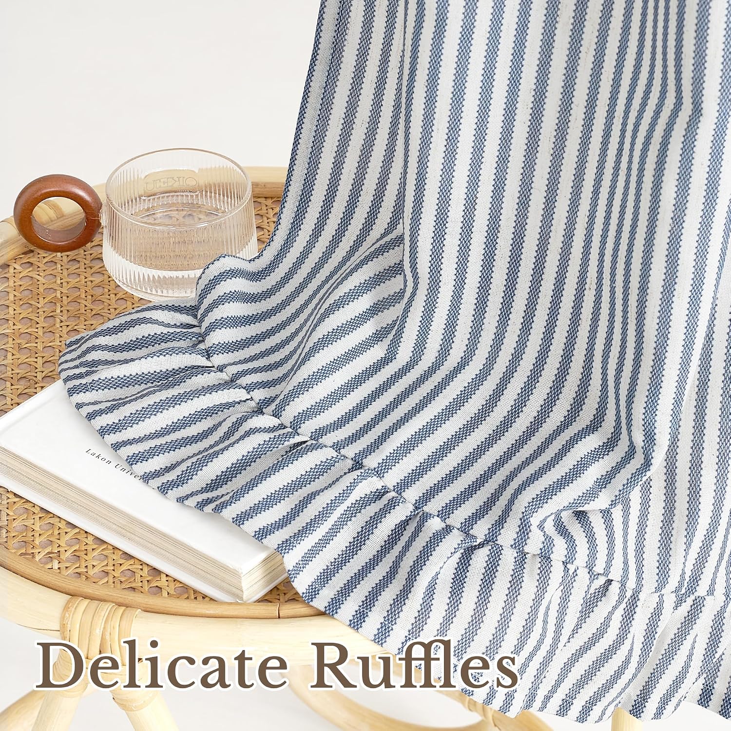 Thumbnail 2 de NICETOWN Oven Skirt Curtain, 31 x 22 Inches