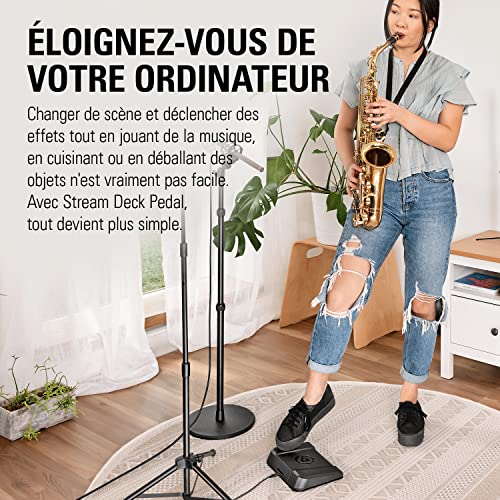Detalle de Elgato Stream Deck Pedal – Contrôleur mains libres