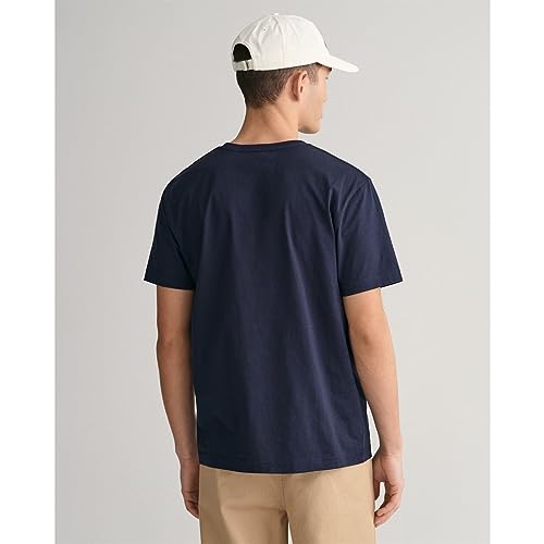 Thumbnail 2 de GANT Hombre Camiseta Escudo Evening Blue L