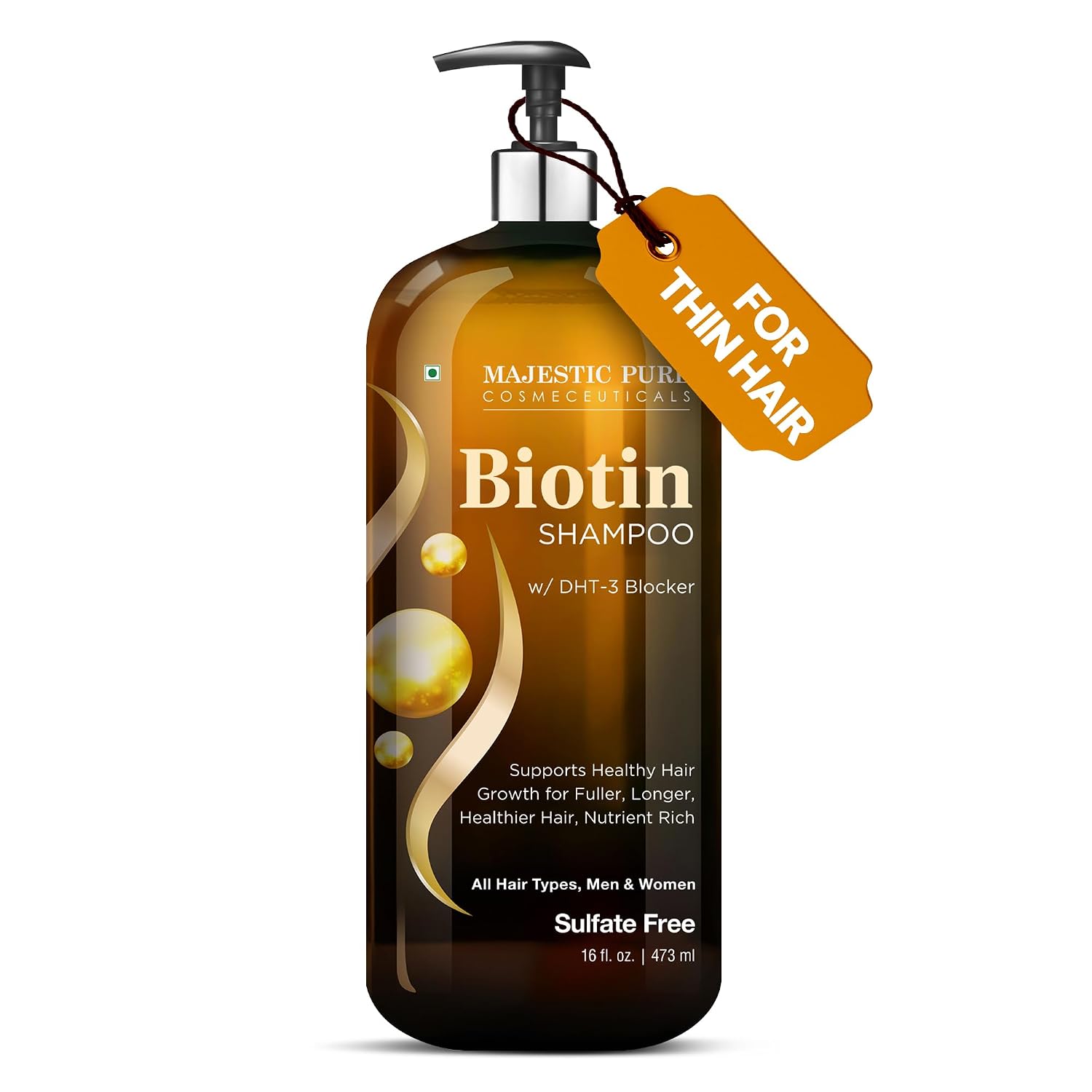 Detalle de Majestic Pure Biotin Volumizing 16 fl oz