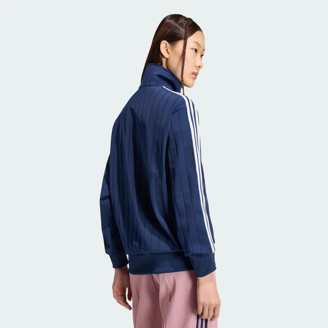 Detalle de Sudadera Pinstripe Firebird de corte holgado – Adidas