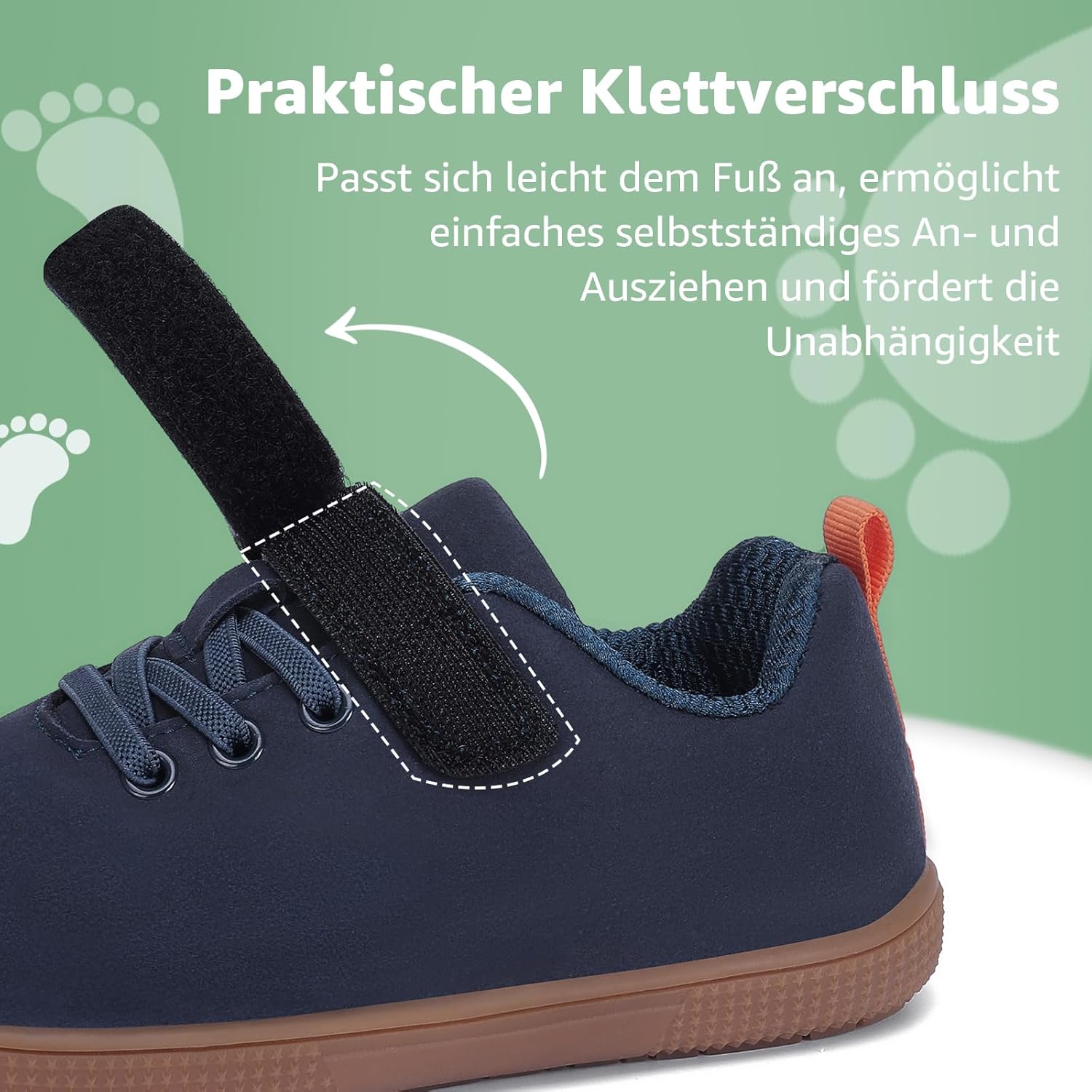 Thumbnail 2 de SAGUARO Barfußschuhe Kinder – Barfuß Sneaker, breiter Vorderfuß, Innen- und Außenbereich, Größe 25–36