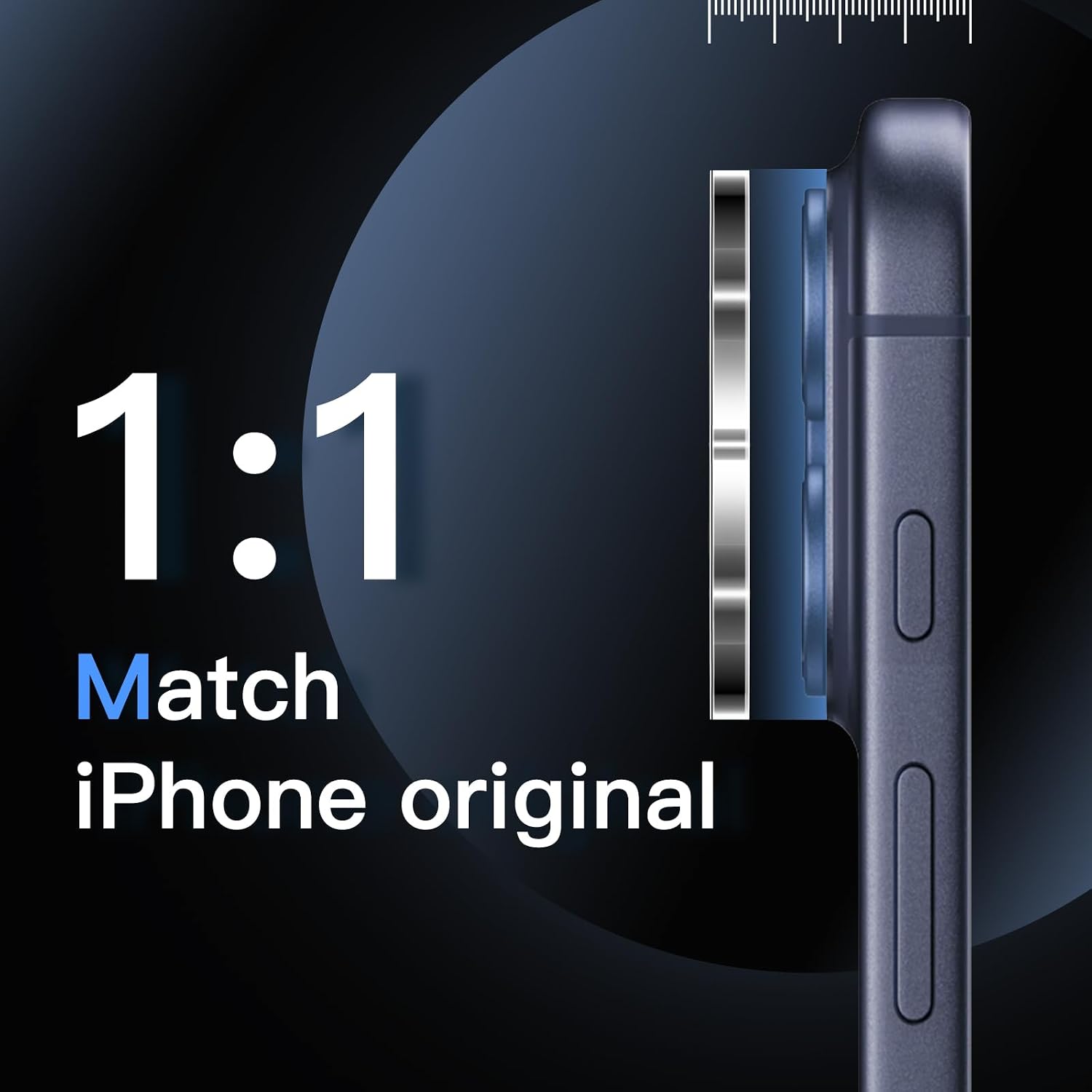 Thumbnail 4 de JETech Lens Protector for iPhone 17 Pro Max 6.9