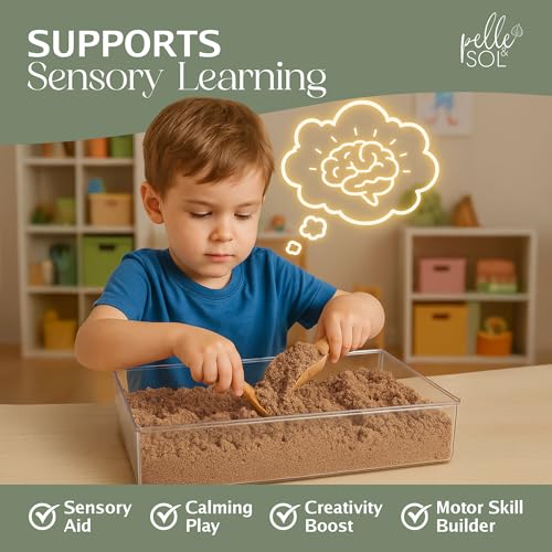Thumbnail 5 de Pelle & Sol 10kg Soft Play Sand – Fine Texture Sand for Sandpit, Shell Pit, Water Table, and Creative Play