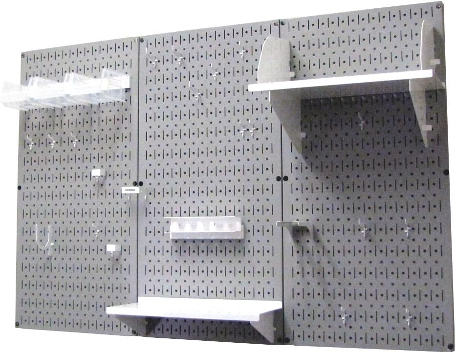 Detalle 2 de Wall Control 30-WRK-400 GW, organiseur métal 1,2 m ⚙