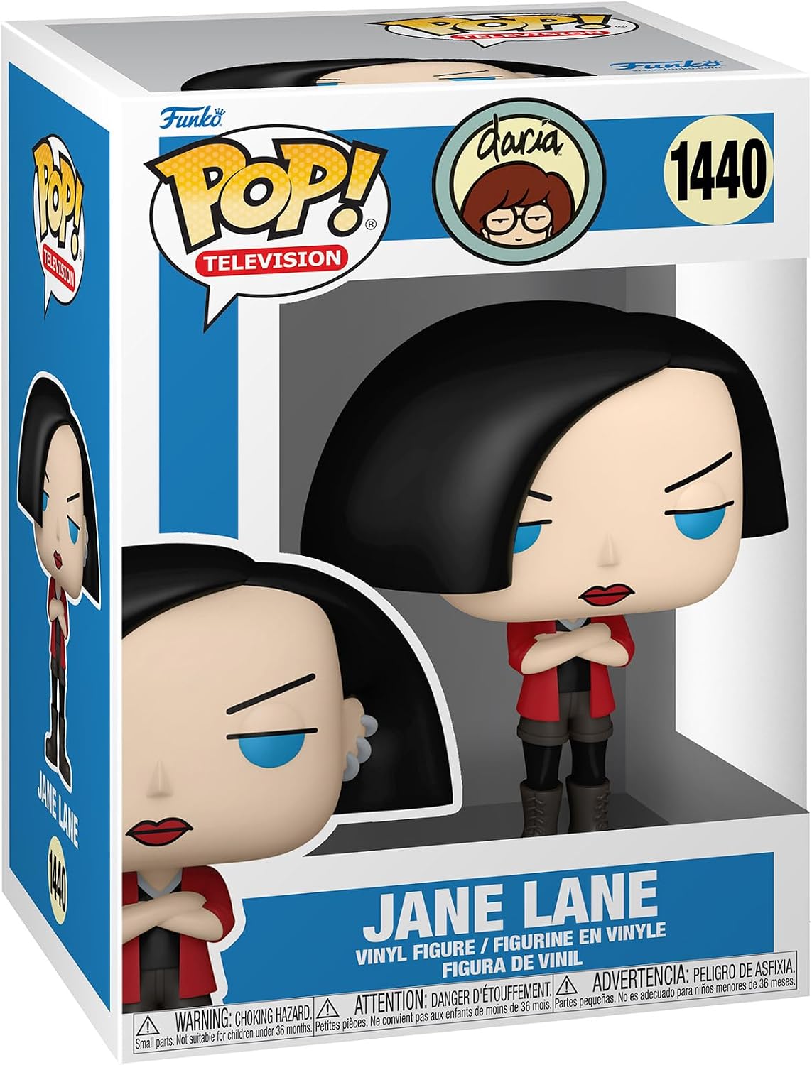 Detalle de Funko Pop! TV Daria Jane Lane Vinyl Figure, Multicoloured Collectible