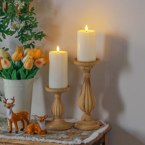 Detalle de Yeelida LED-Kerzen im 4er-Set