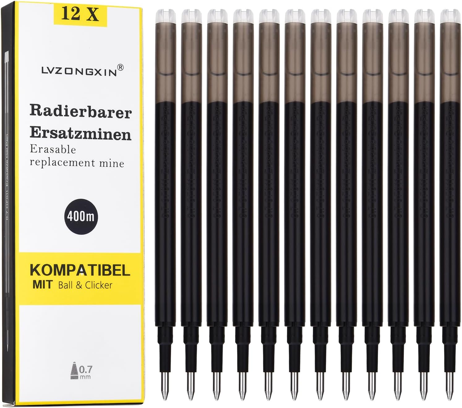 Thumbnail 6 de LVZONGXIN Radierbare Ersatzmine 0,7 mm ✏️