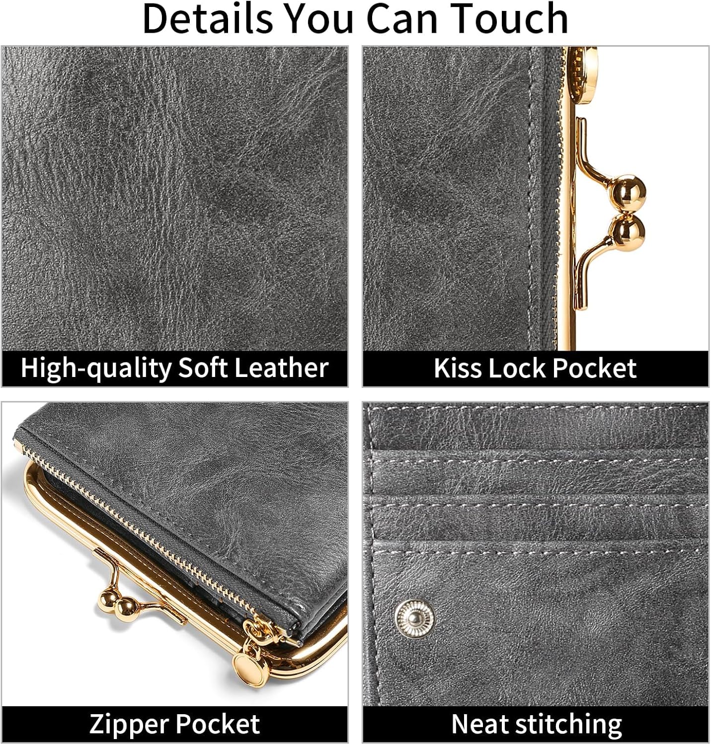 Thumbnail 3 de FALAN MULE RFID purse wallet 12 x 10 cm