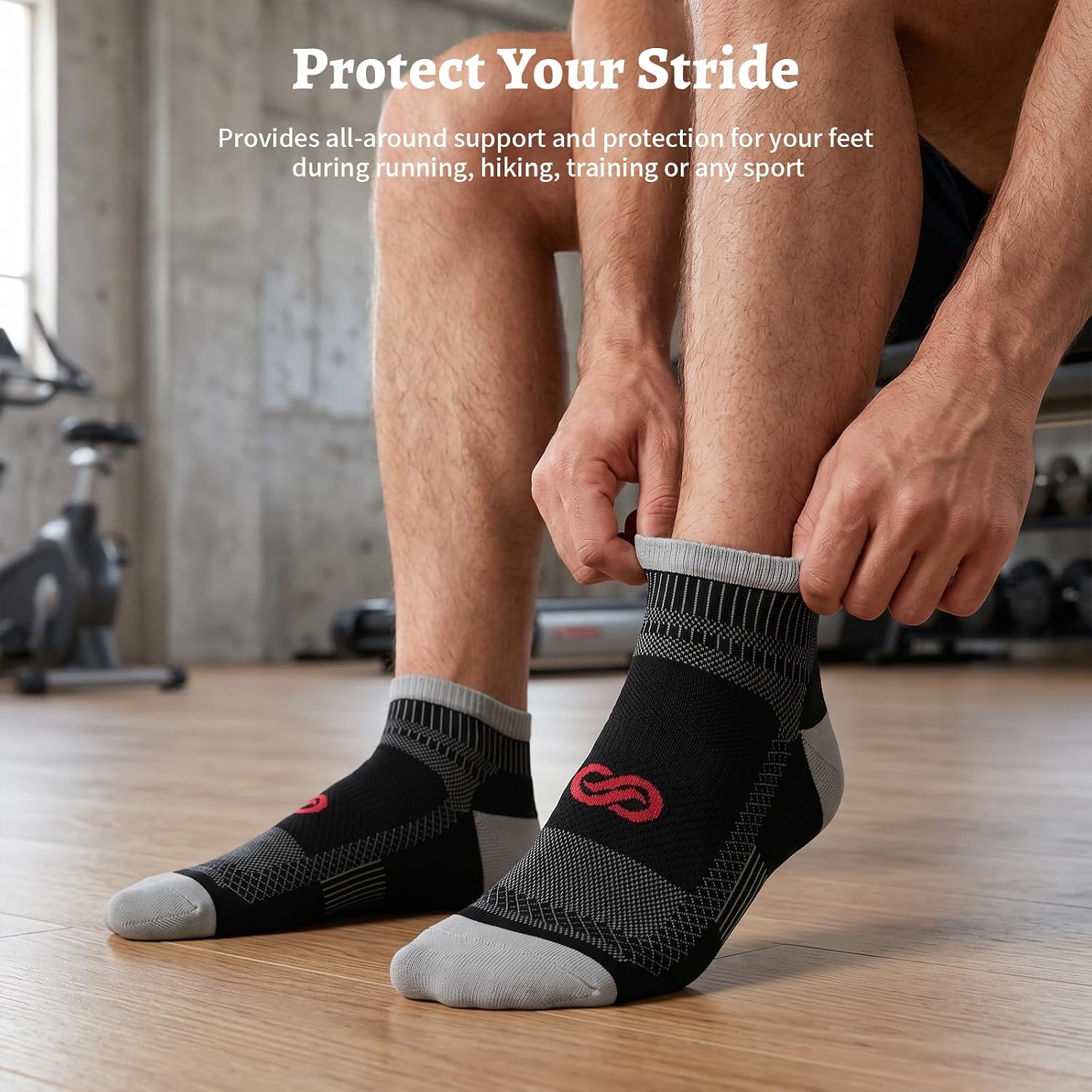Detalle 2 de PAPLUS Ankle Compression Sock 15-20 mmHg