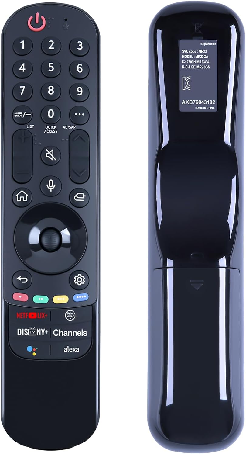 Thumbnail 6 de TCNOUMT AKB76039901 MR22GA IR Remote for LG Smart TV – 6 Channel Shortcuts (No Voice, Magic or Pointer)