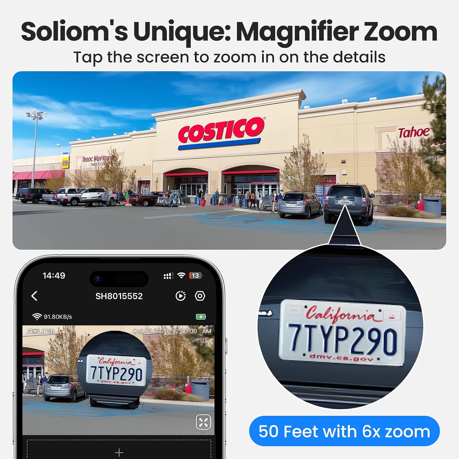 Detalle 2 de SOLIOM 4-Cam Kit 8MP Wireless Outdoor Cameras