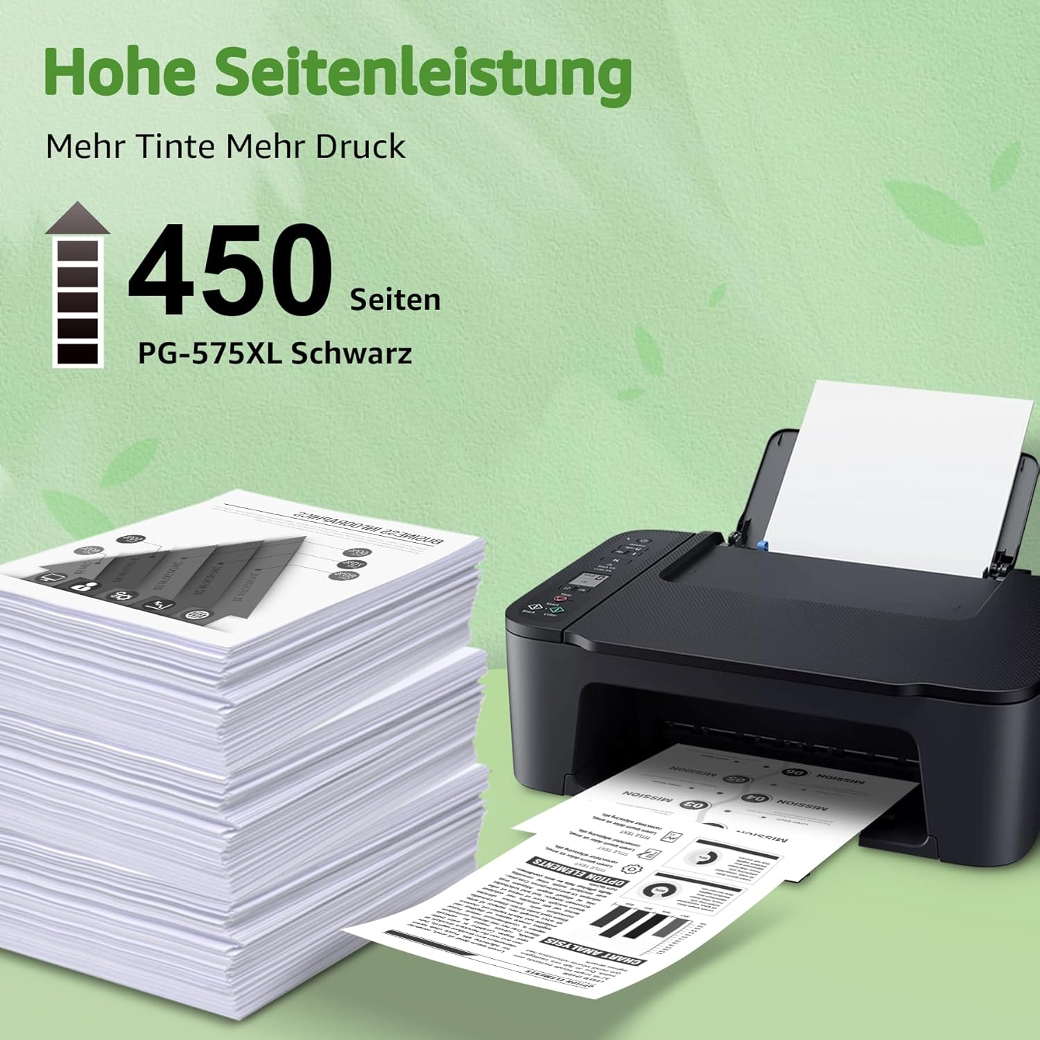 Thumbnail 3 de GREENSKY 575XL PG-575XL Schwarz 2x