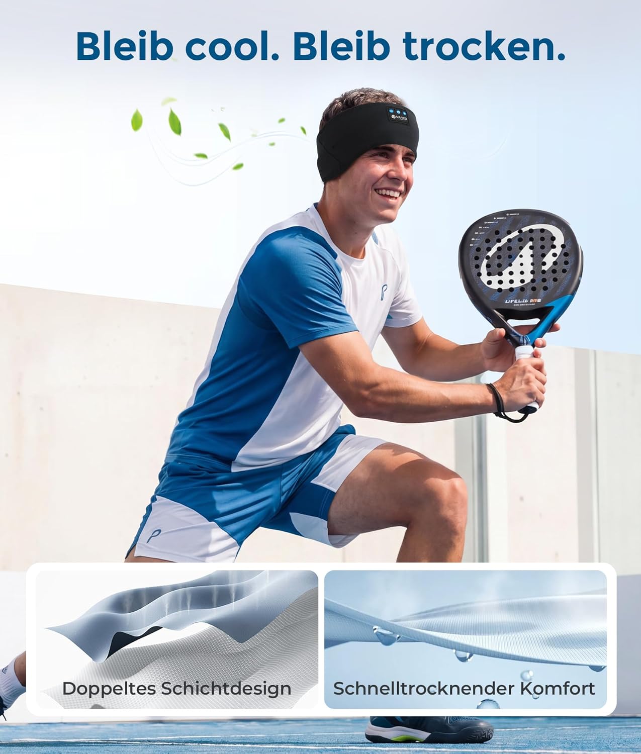 Thumbnail 2 de LOVE EYE Schlafkopfhörer Bluetooth – Schlafband mit integrierten Kopfhörern