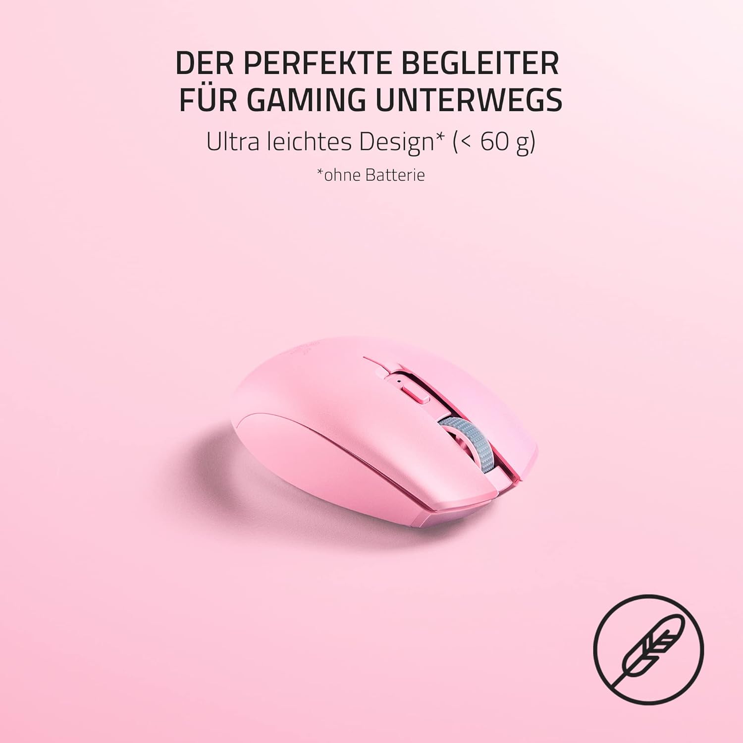 Thumbnail 1 de Razer Orochi V2 Mobile kabellose Gaming-Maus (Quartz Pink) mit bis zu 950 Stunden Akkulaufzeit