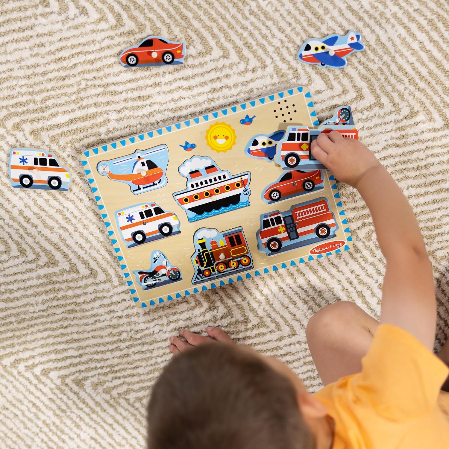Thumbnail 6 de Melissa & Doug sound puzzle 8 pcs