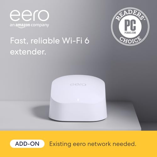 Thumbnail 1 de eero 6 Mesh Wi-Fi Extender (Add-on) — Extend Coverage up to 1,500 sq ft