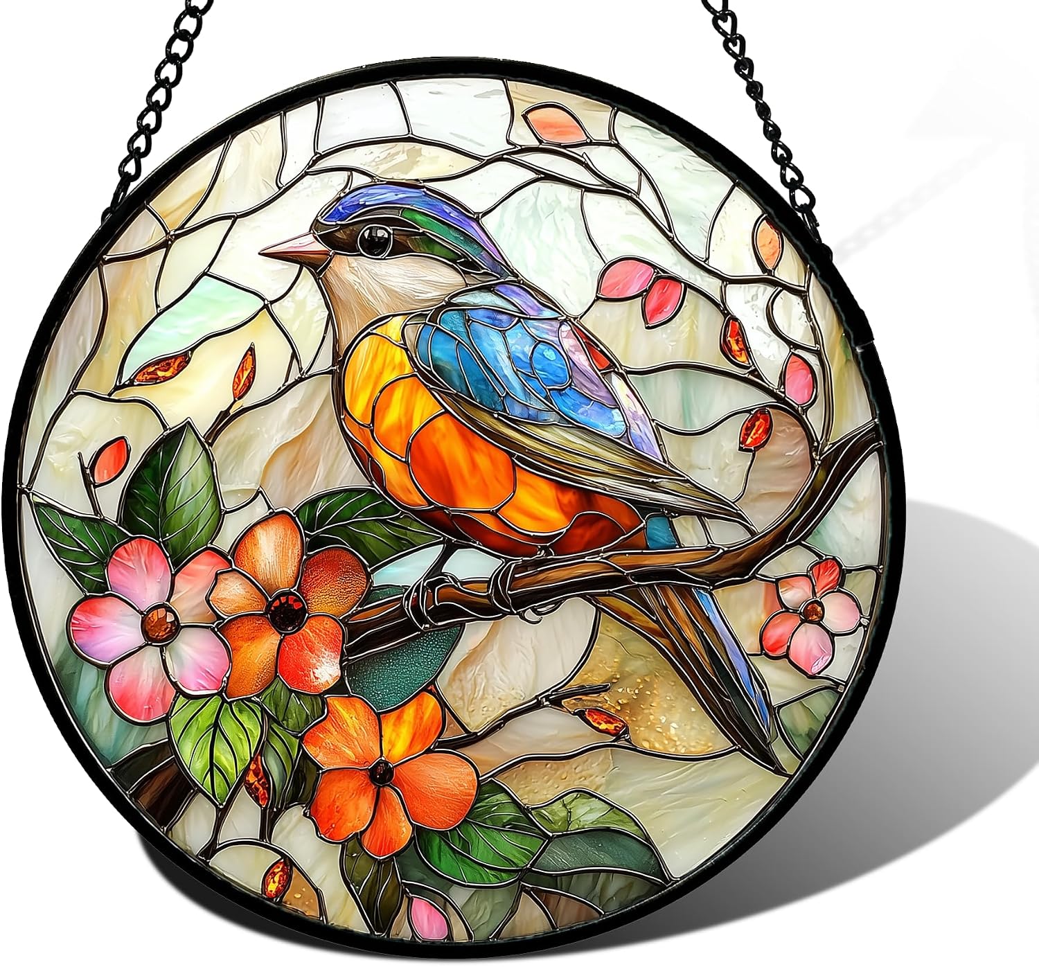 Detalle de Stained Glass Suncatcher, 6.3-Inch