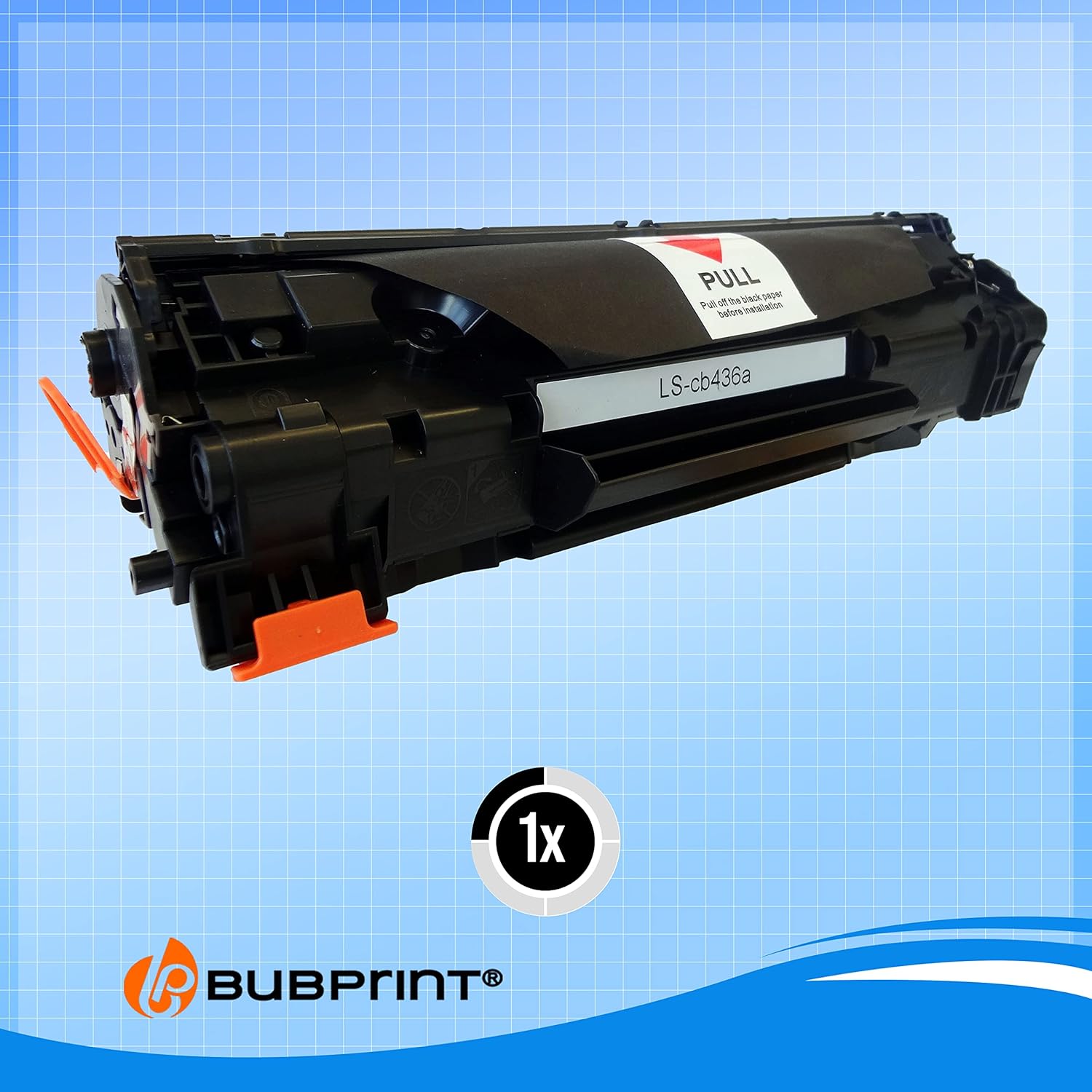 Detalle 2 de Bubprint Tóner Compatible HP 36A para Laserjet P1505 Negra