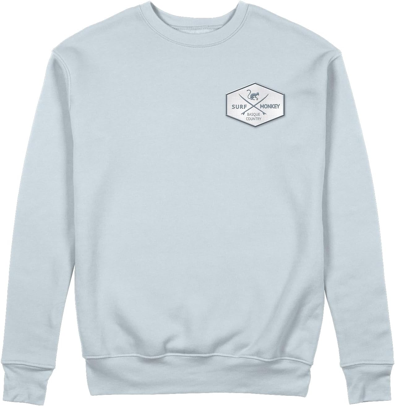 Detalle de Felpa Surf Monkey con scollo rotondo e patch ricamato in felpa garzata 280 g/m²