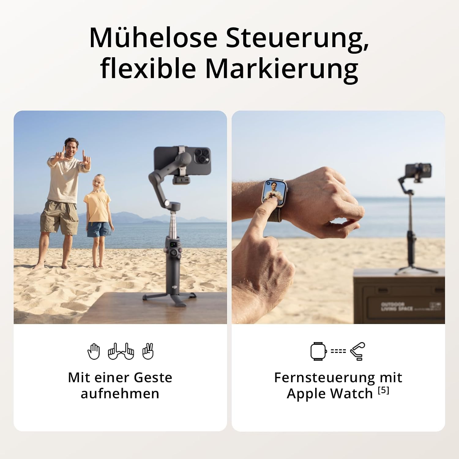 Thumbnail 5 de DJI Osmo Mobile 7P Gimbal-Stabilisator für Smartphone