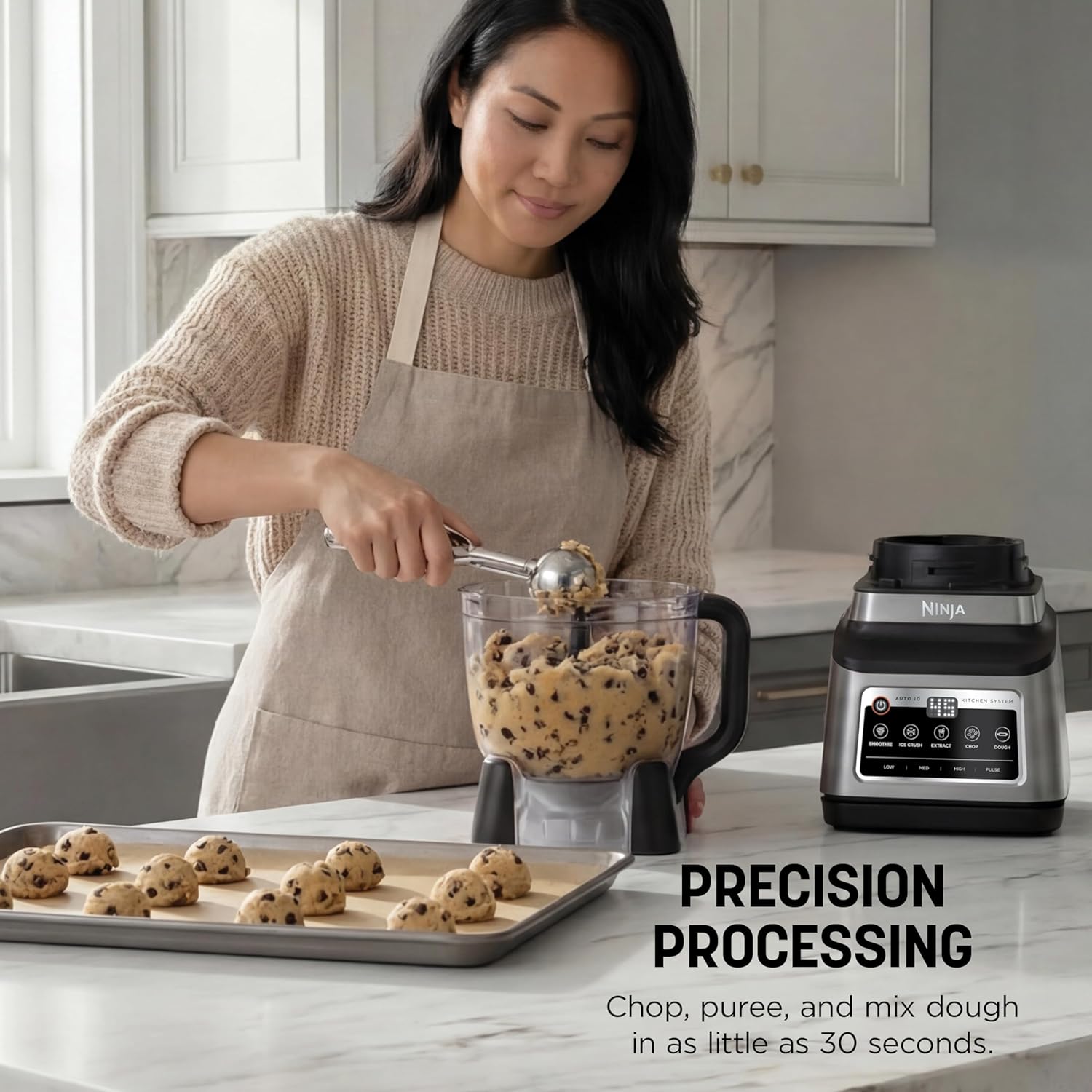 Thumbnail 4 de Ninja BN801 Professional Plus Kitchen System (Auto-iQ) — 1400 peak watts, 5 preset programs