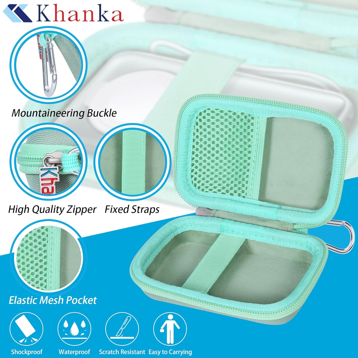 Detalle 1 de Khanka Case for Anker MagGo 10k