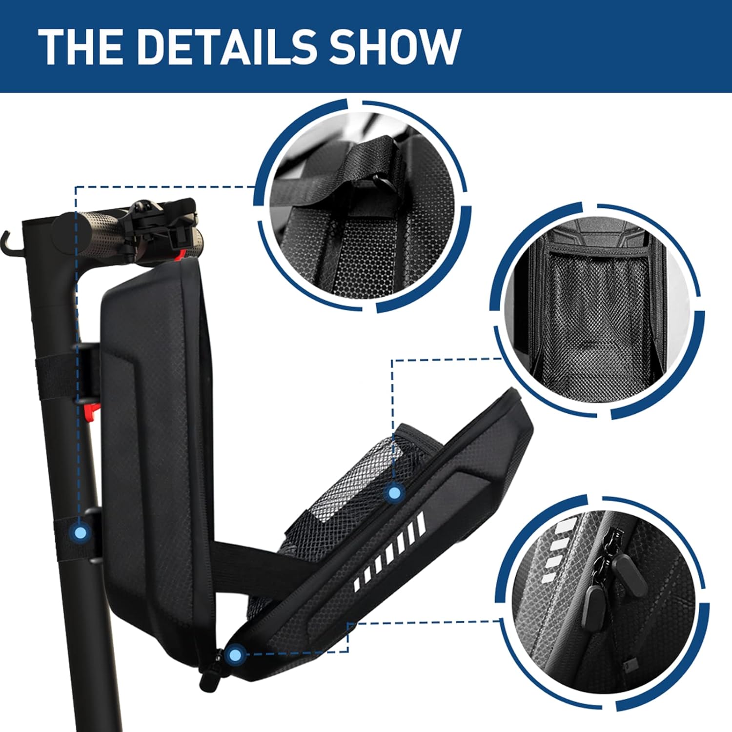 Detalle de Hiboy Scooter Storage Bag 4L handlebar bag 🛴