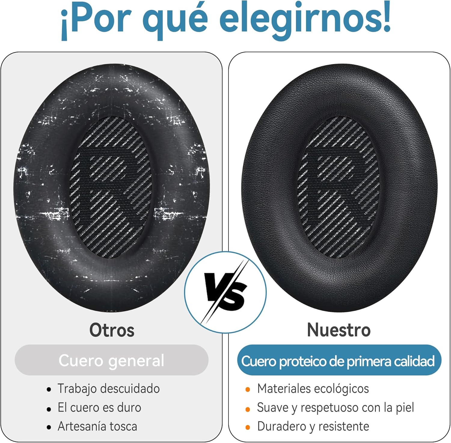 Thumbnail 5 de YISH Almohadillas para Bose QC35 95 mm