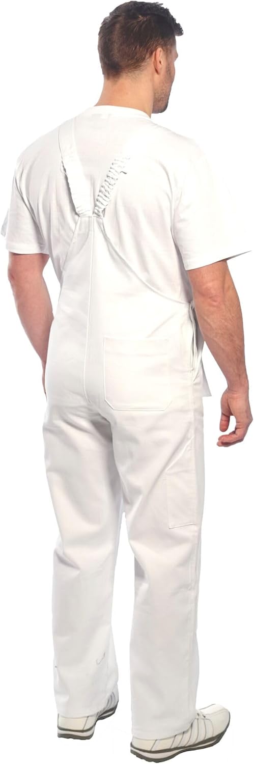 Detalle 2 de Portwest S810 Bolton bavette peintre blanc taille XXL