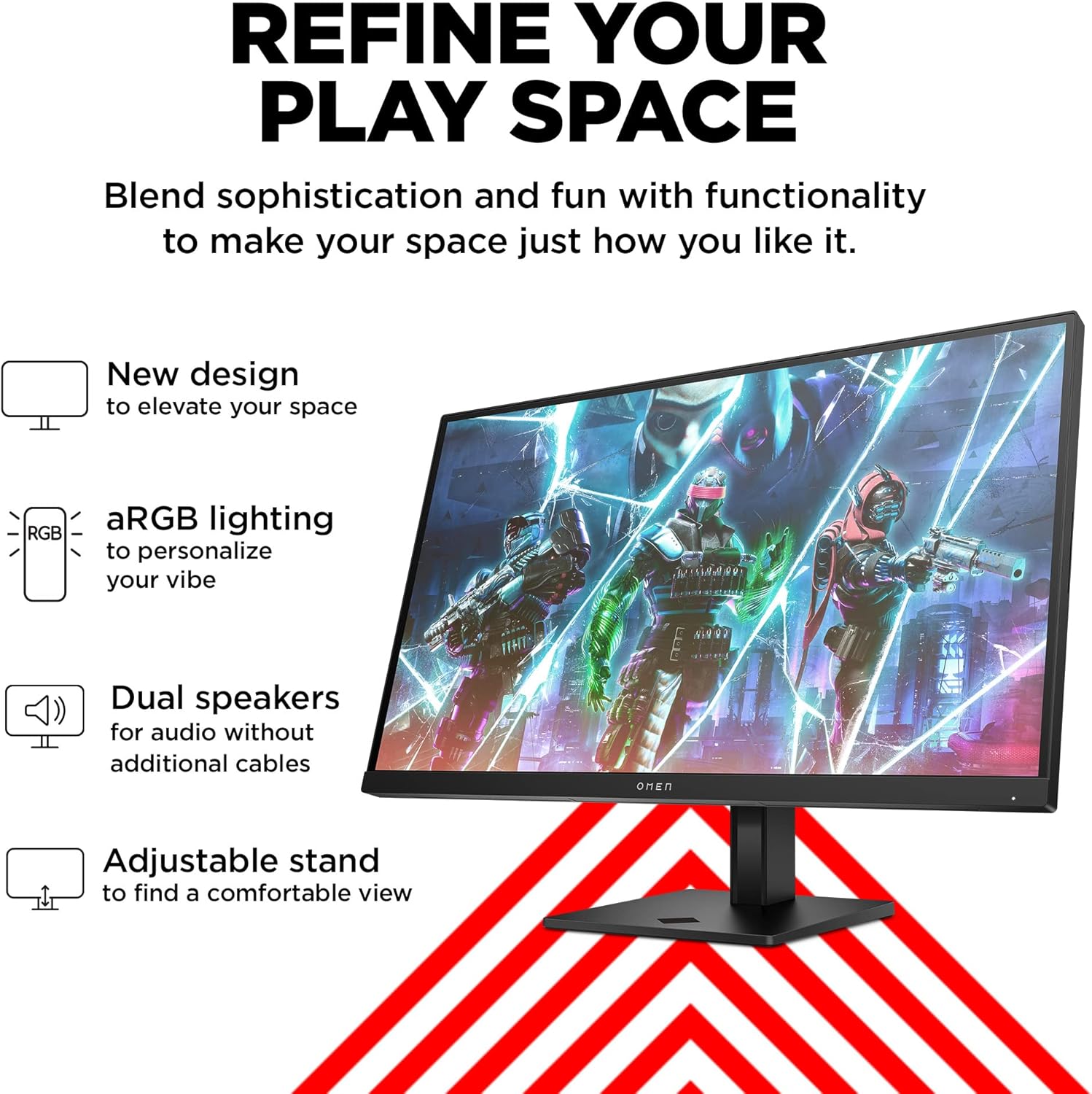 Thumbnail 4 de HP OMEN 27s Gaming Monitor — 27" FHD IPS, 240Hz
