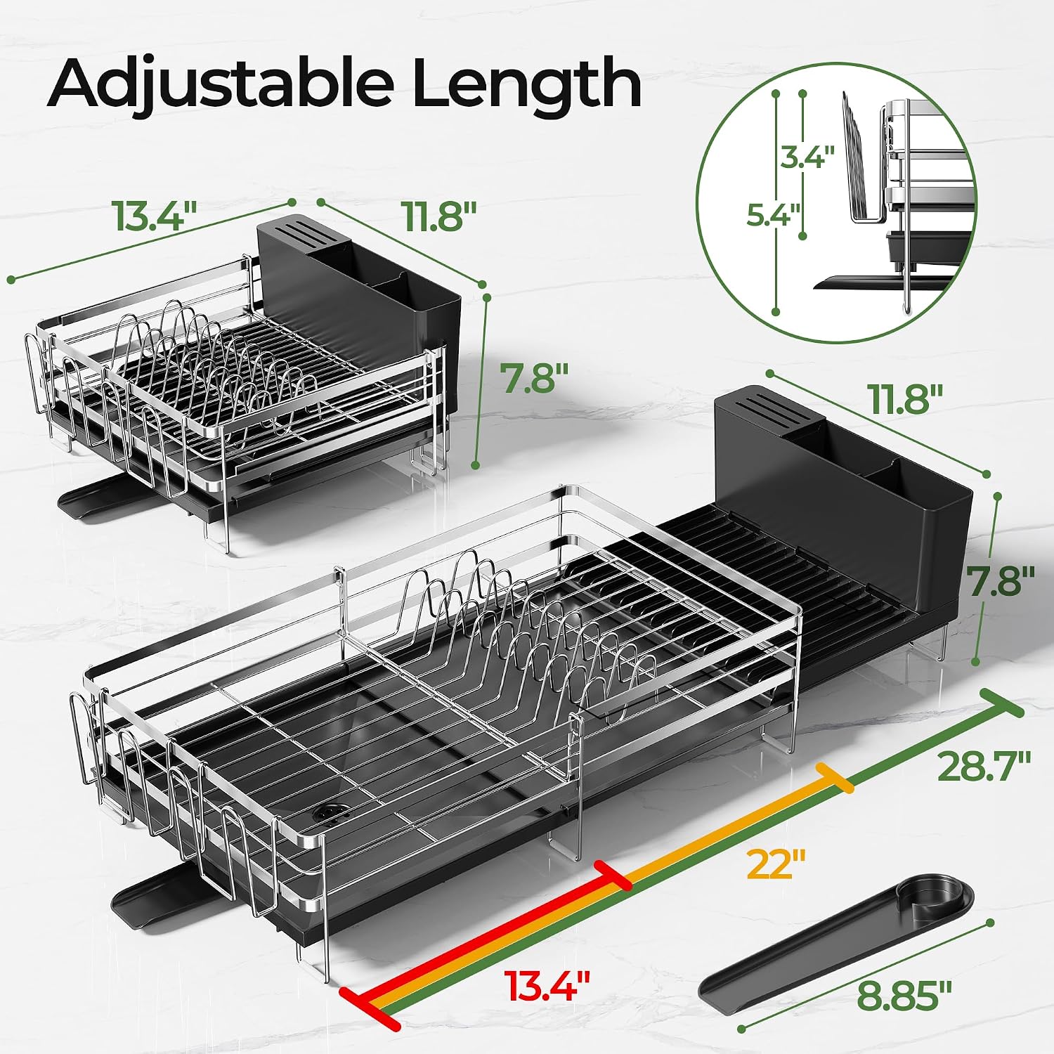 Thumbnail 6 de Pantasia Expandable Dish Rack