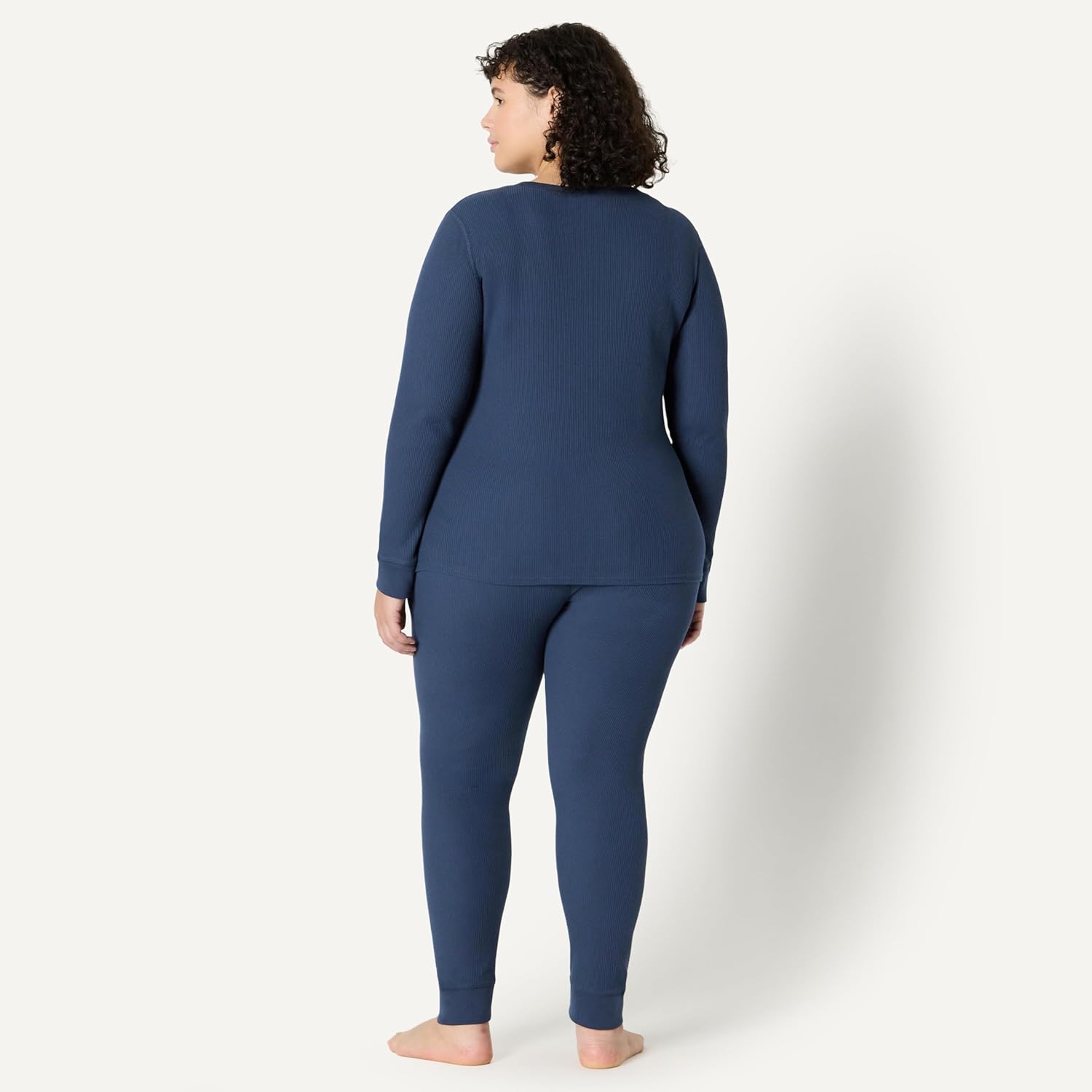 Thumbnail 5 de Amazon Essentials Women’s Waffle Slim-Fit Pyjama Set (2-piece, long sleeve)